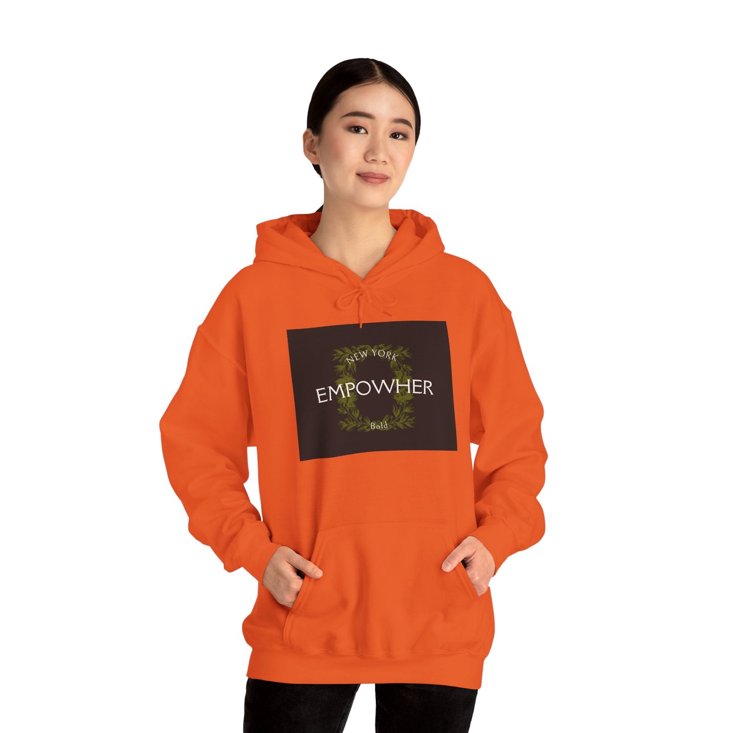 Empower HER Hoodie, Unisex Inspirational Sweatshirt