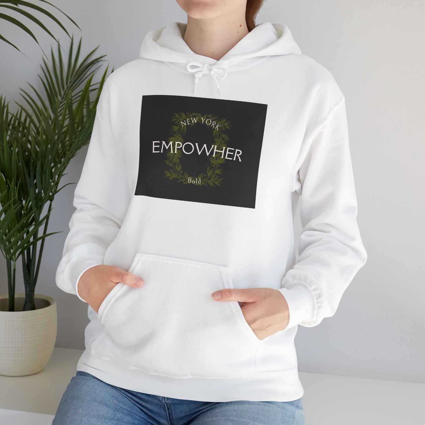 Empower HER Hoodie, Unisex Inspirational Sweatshirt
