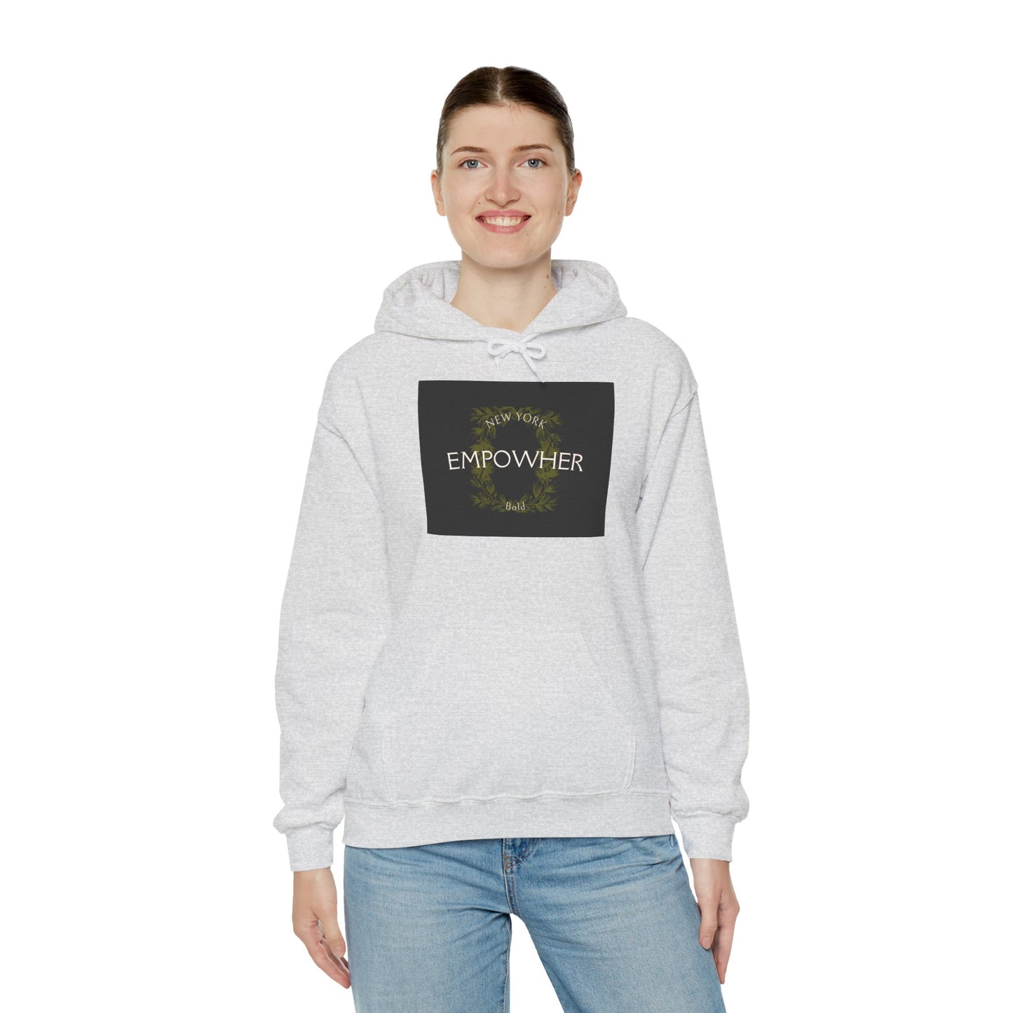 Empower HER Hoodie, Unisex Inspirational Sweatshirt