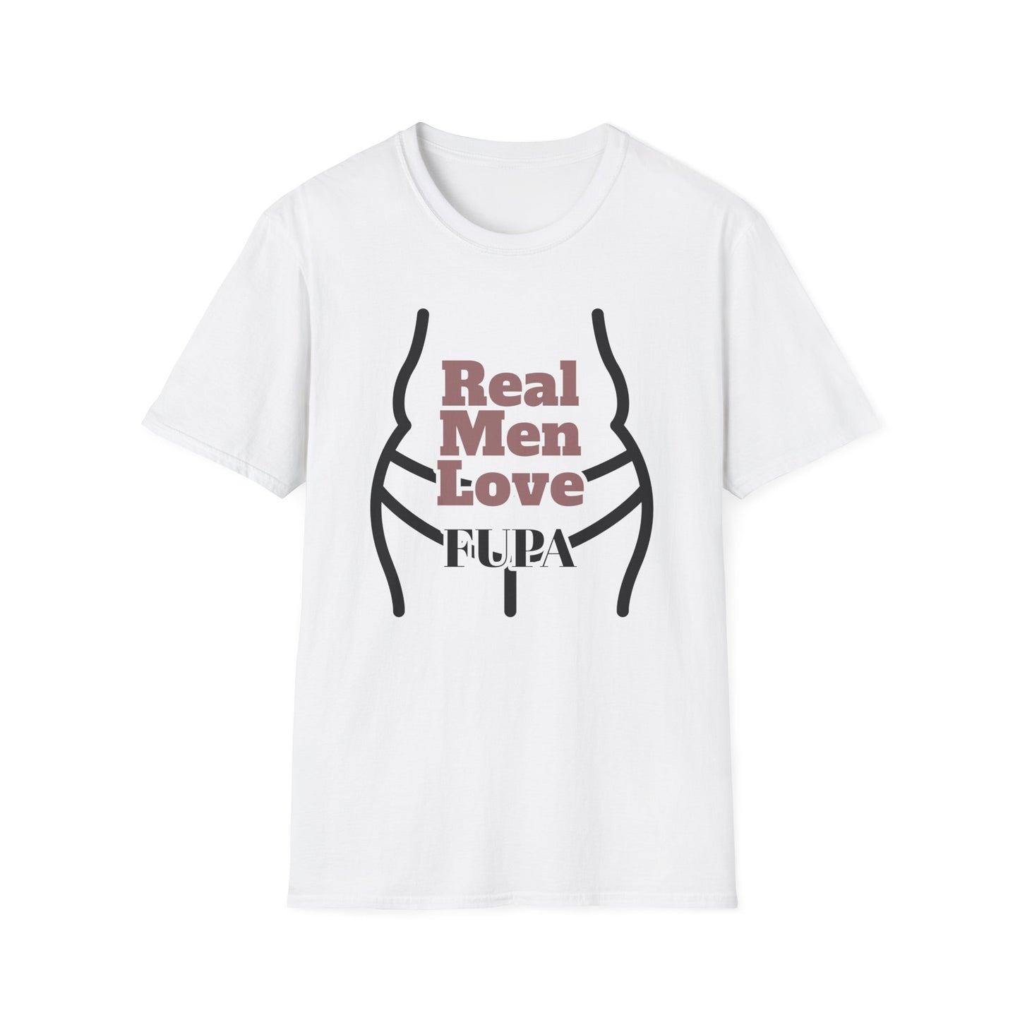 I Love Fupa Themed Unisex Softstyle T-Shirt