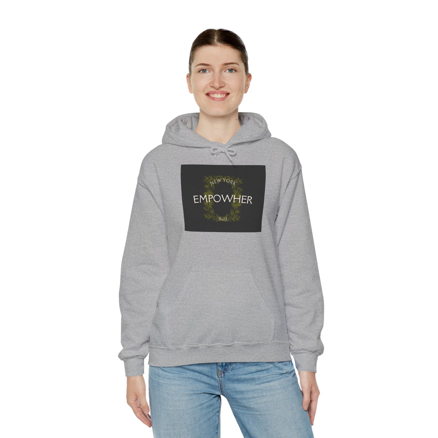 Empower HER Hoodie, Unisex Inspirational Sweatshirt