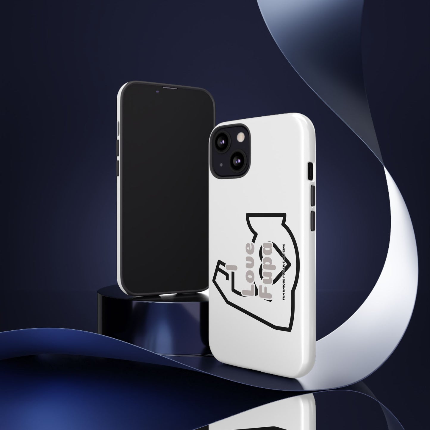 I Phone "I Love Fupa" Tough Phone Cases (16-8)
