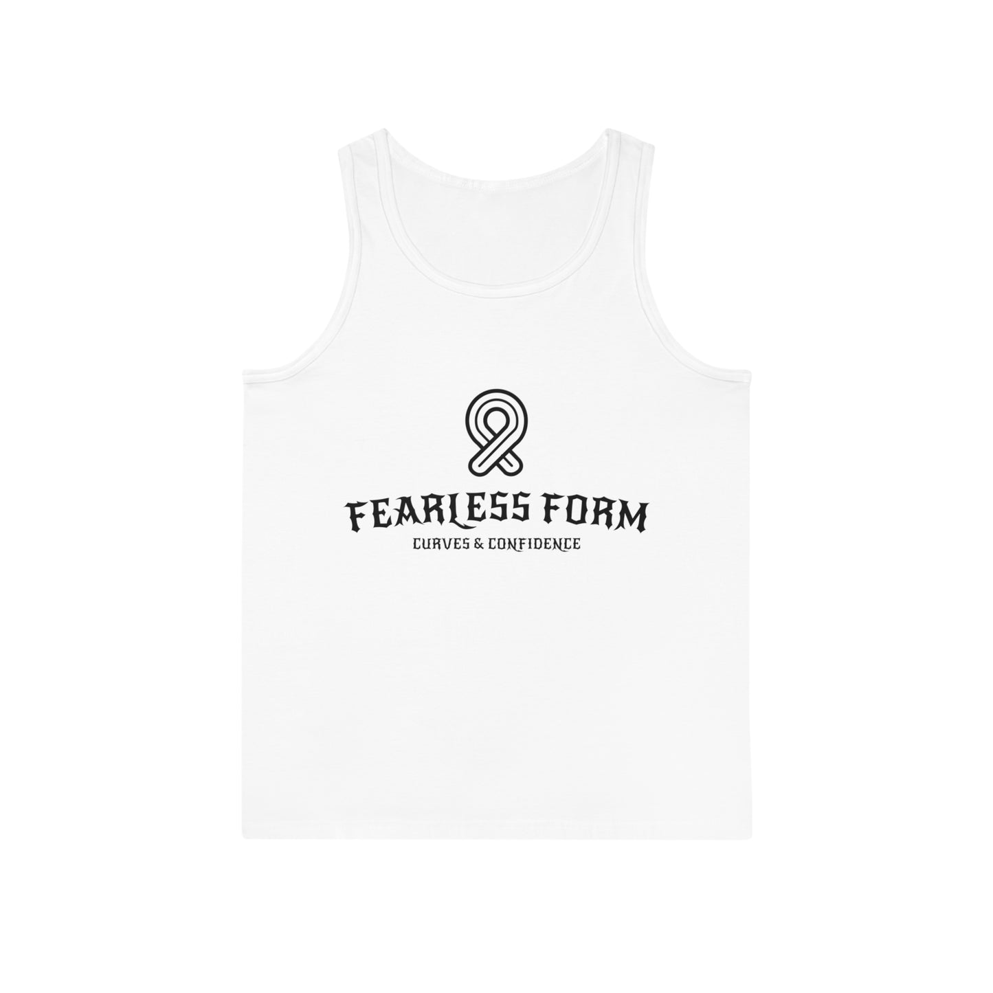 Fearless Form Unisex Tank Top - Curves & Confidence, Summer Outfit, Workout Gear