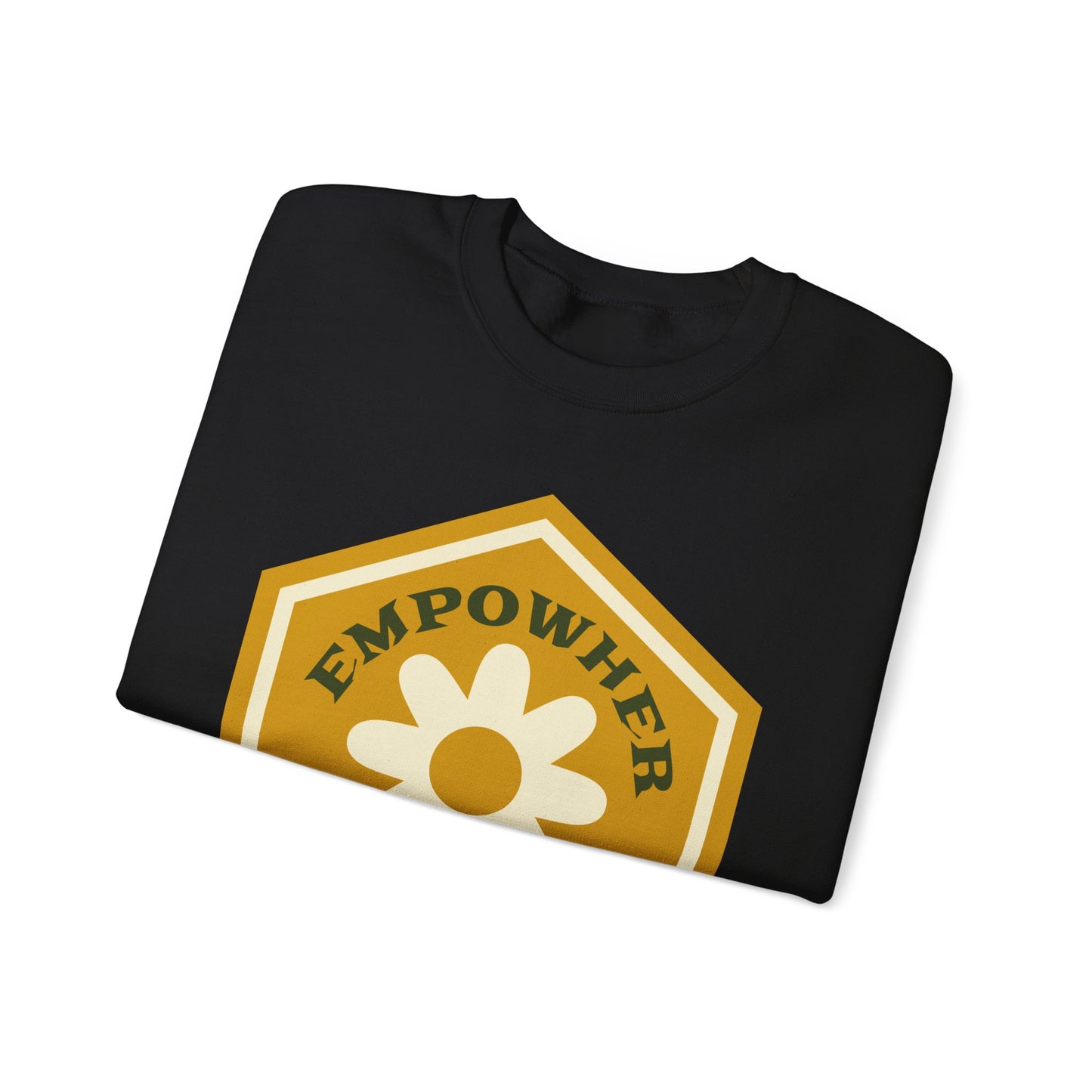 EmpowHer Sweatshirt | Cozy Unisex Crewneck, Motivation Apparel