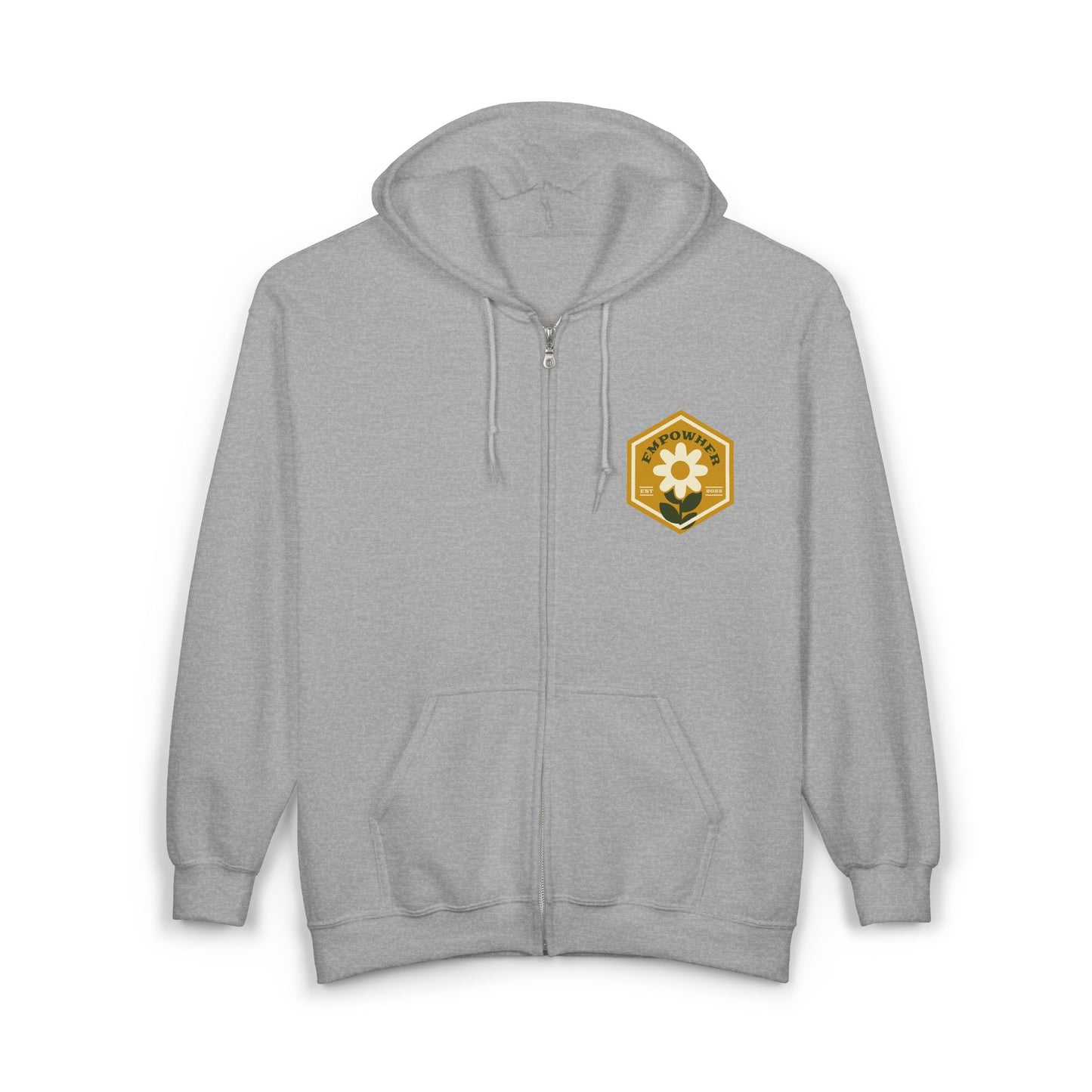 EmpowHer Full Zip Hooded Sweatshirt