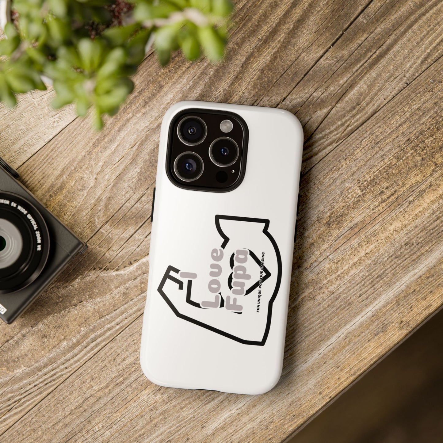 I Phone "I Love Fupa" Tough Phone Cases (16-8)