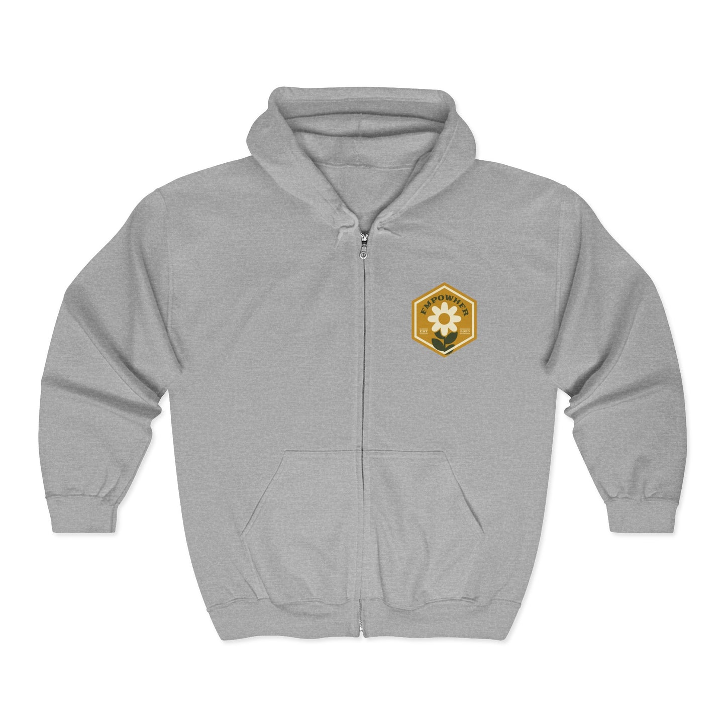 EmpowHer Full Zip Hooded Sweatshirt