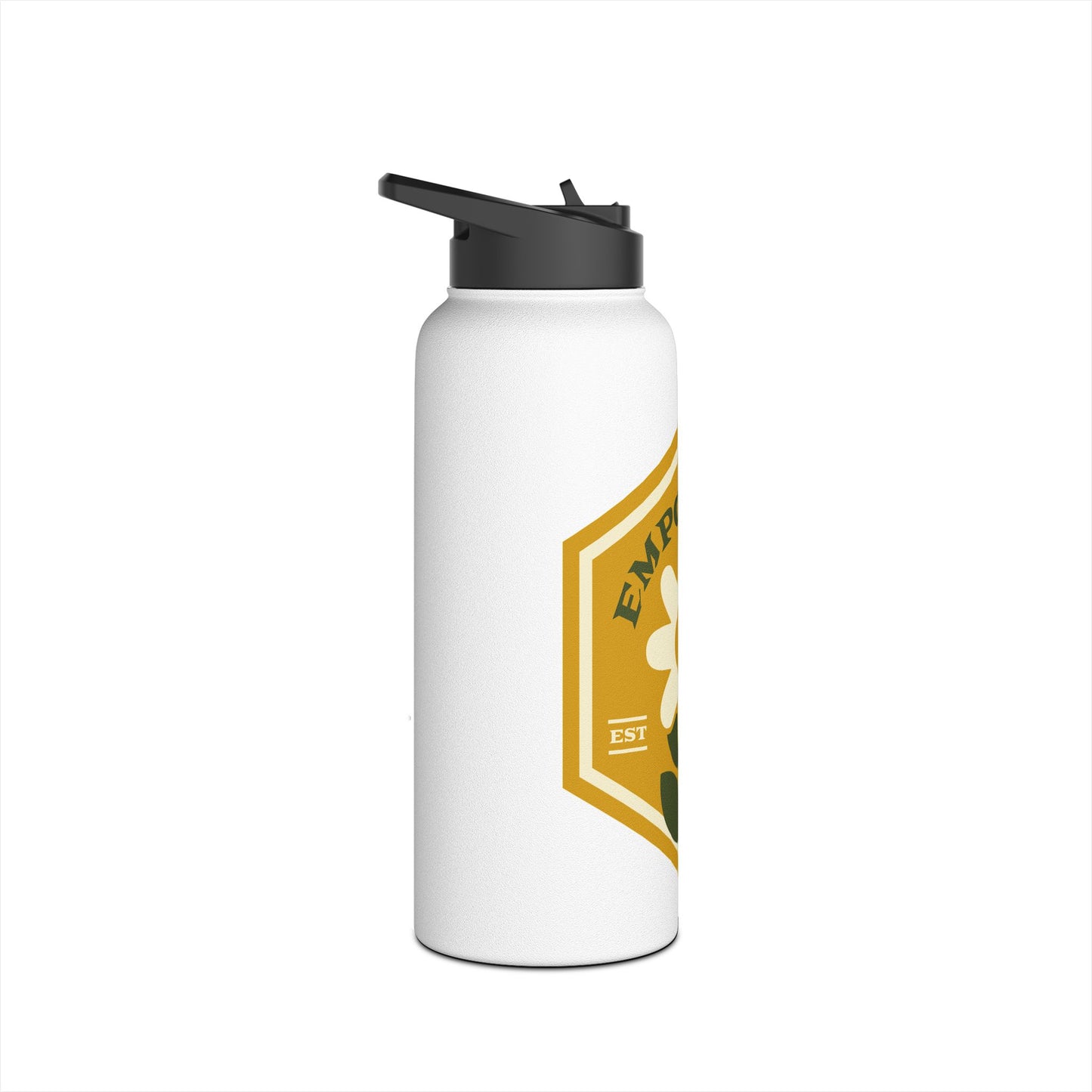EmpowHer Stainless Steel Water Bottle - Eco-Friendly Drinkware for Active Lifestyles