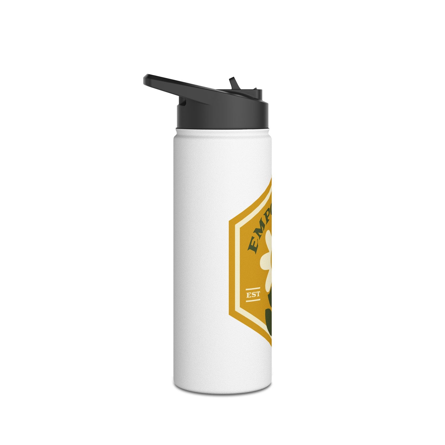 EmpowHer Stainless Steel Water Bottle - Eco-Friendly Drinkware for Active Lifestyles
