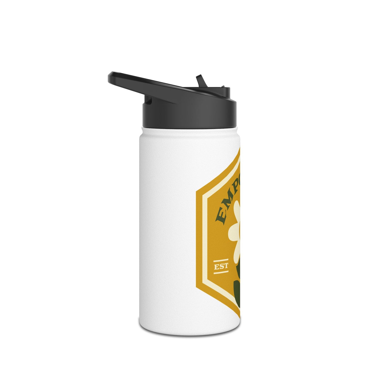 EmpowHer Stainless Steel Water Bottle - Eco-Friendly Drinkware for Active Lifestyles
