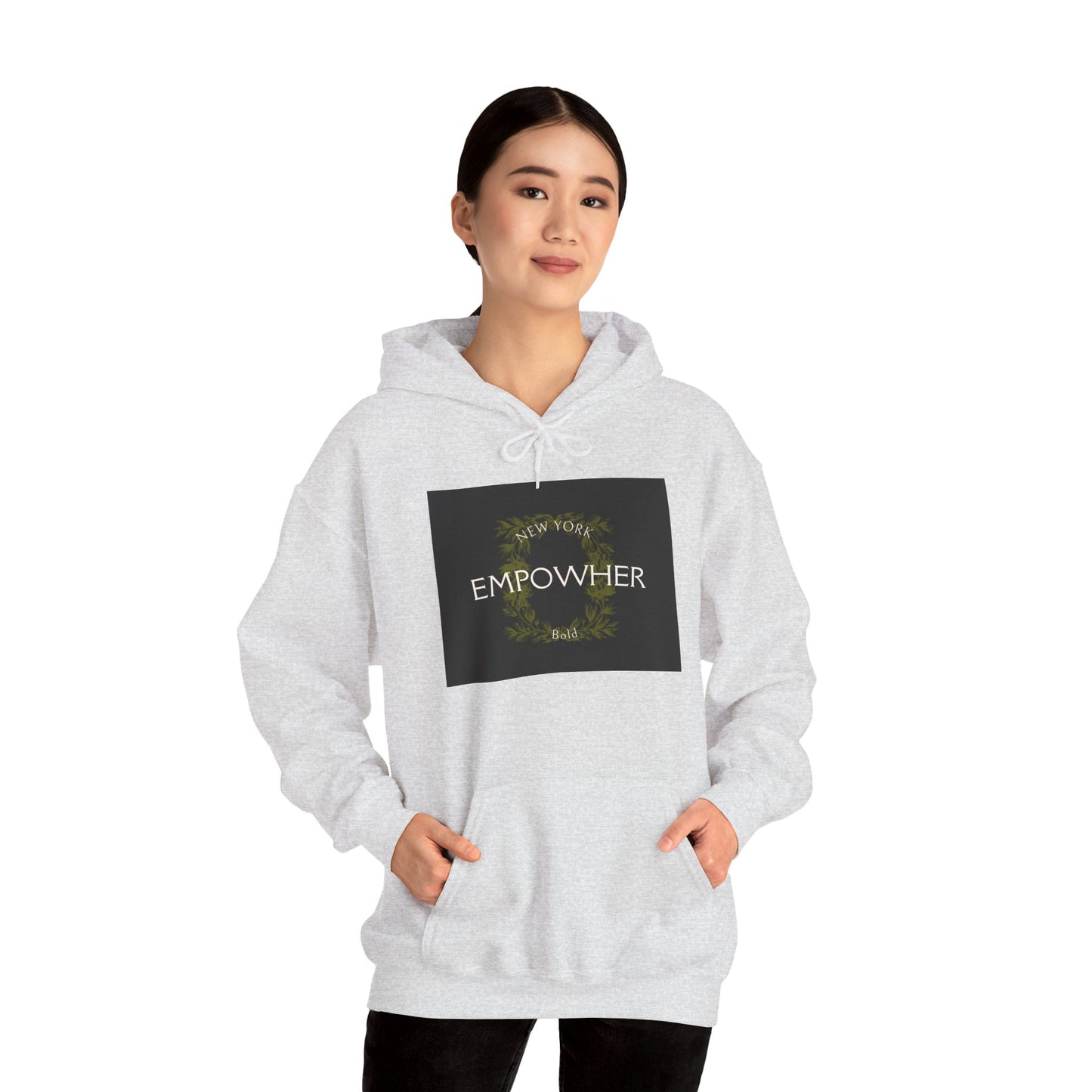 Empower HER Hoodie, Unisex Inspirational Sweatshirt
