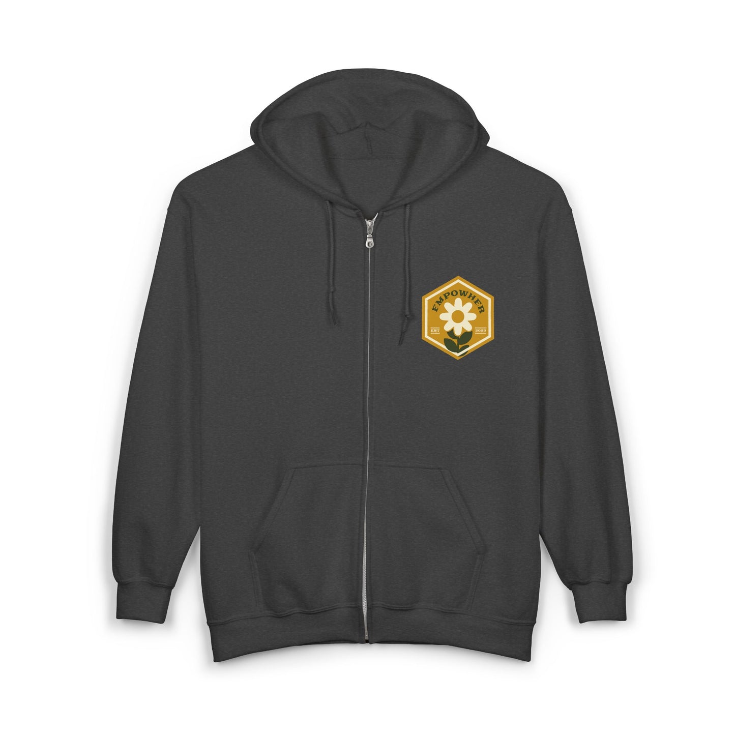 EmpowHer Full Zip Hooded Sweatshirt