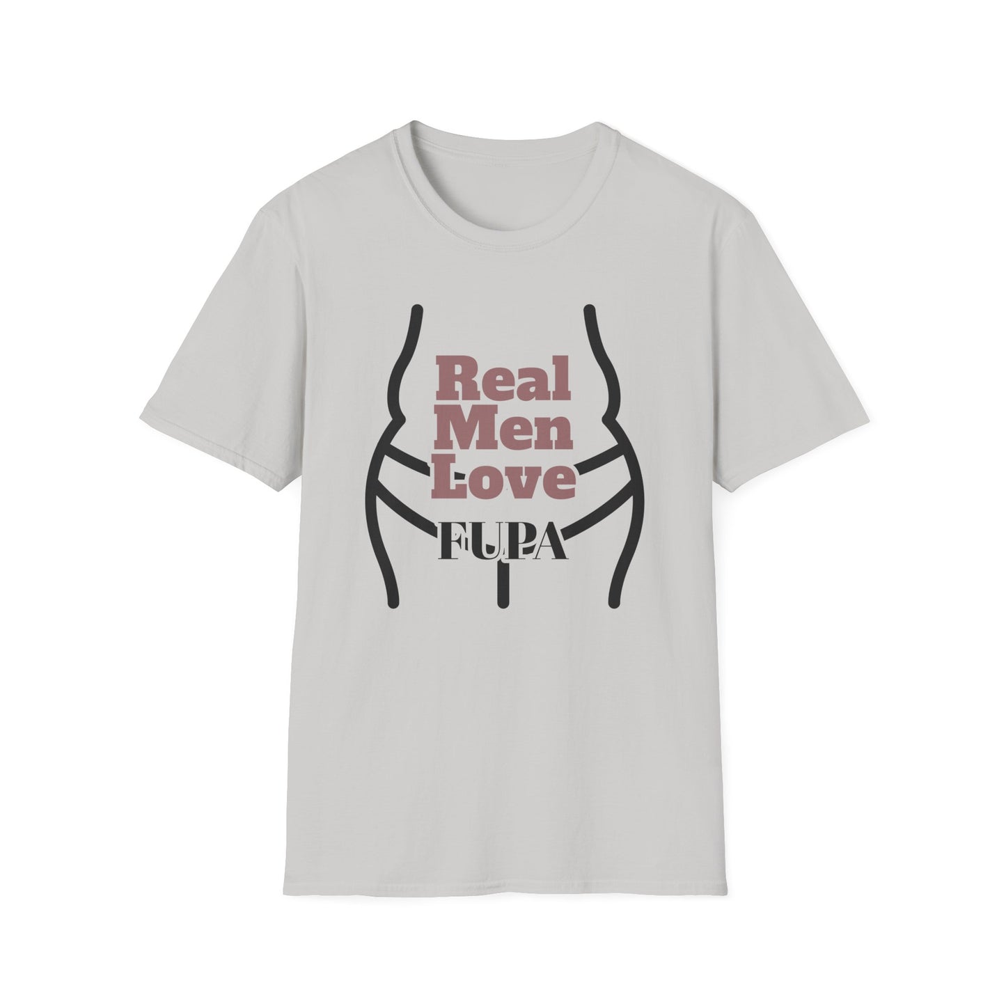 I Love Fupa Themed Unisex Softstyle T-Shirt