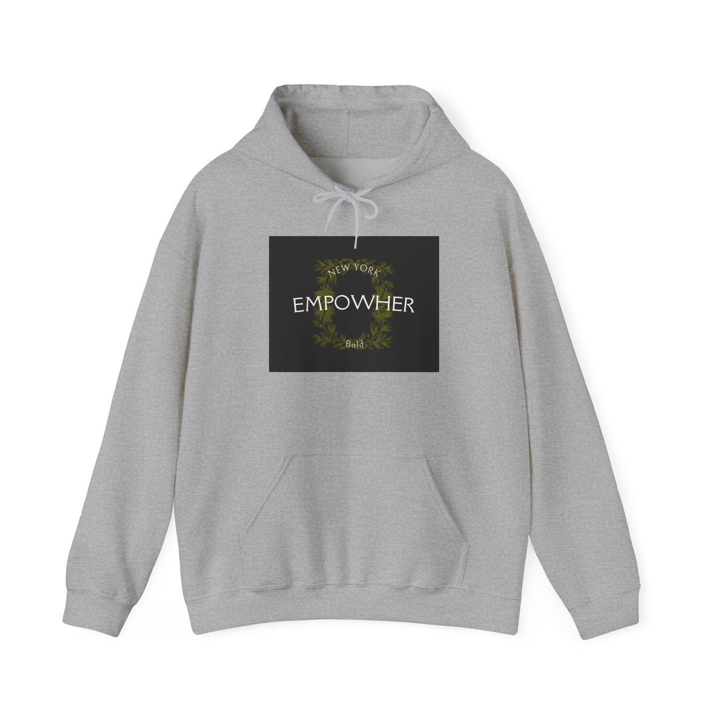 Empower HER Hoodie, Unisex Inspirational Sweatshirt