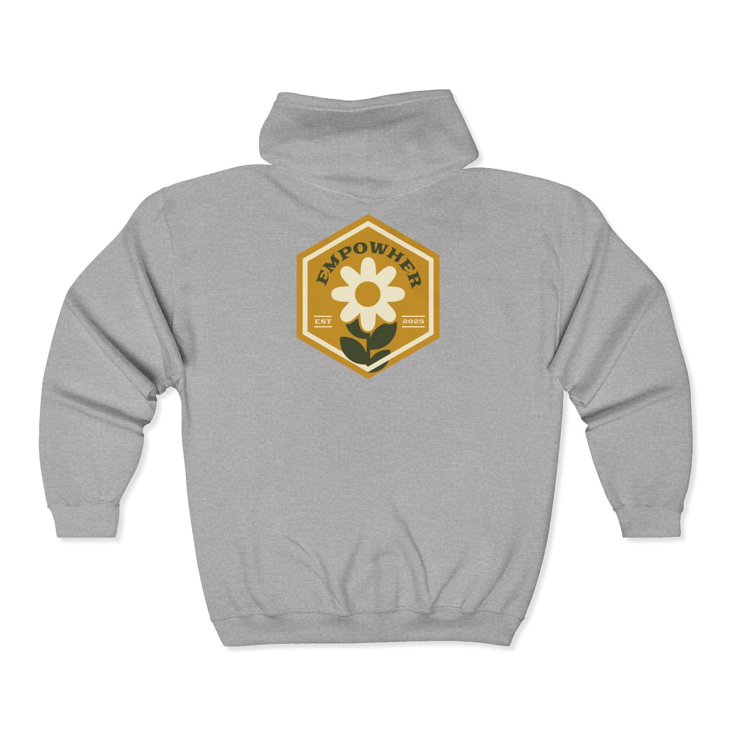 EmpowHer Full Zip Hooded Sweatshirt