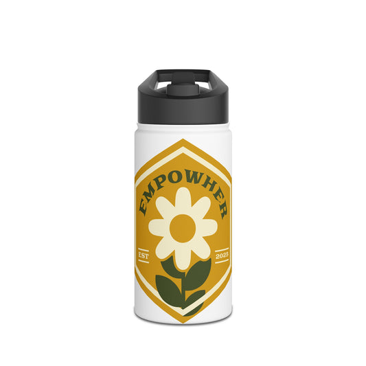 EmpowHer Stainless Steel Water Bottle - Eco-Friendly Drinkware for Active Lifestyles